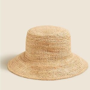 JCrew Straw Bucket Hat